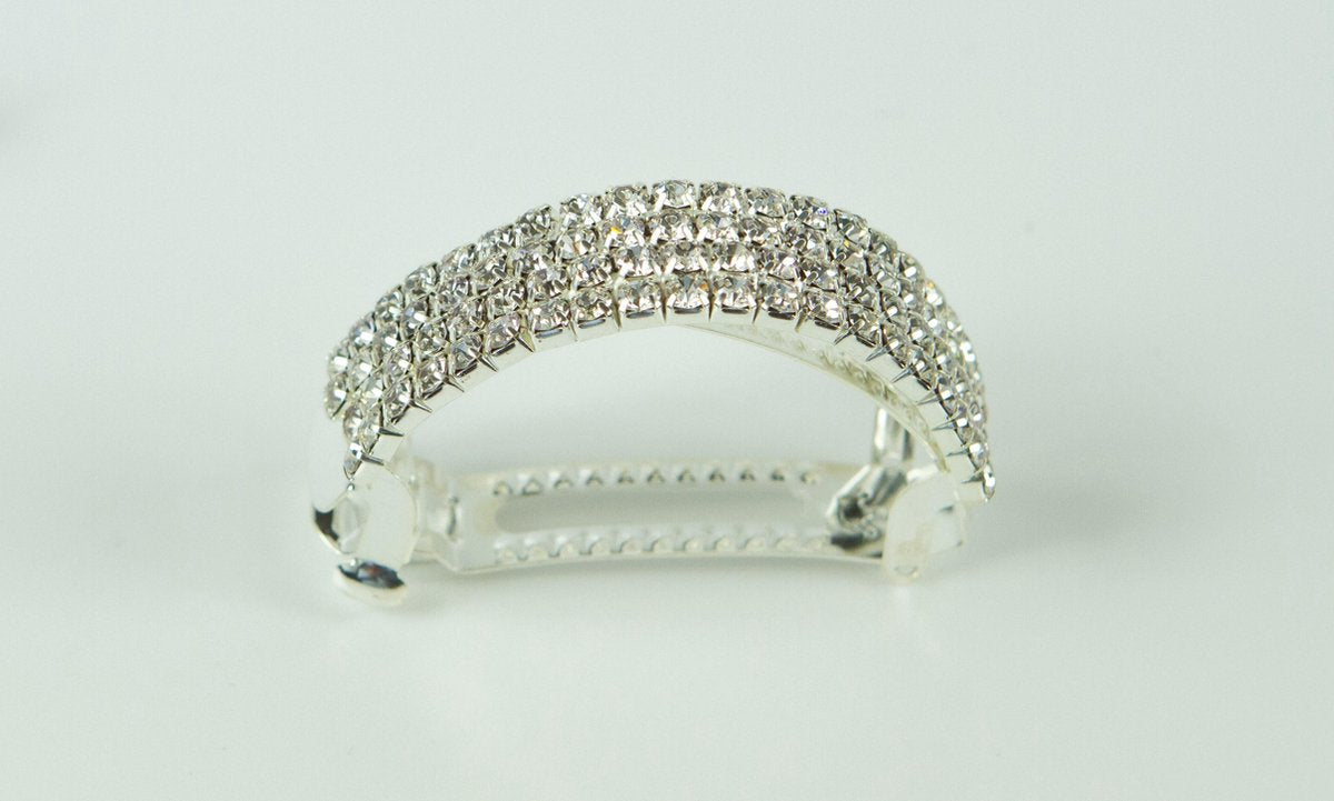 Patentspeld half rond strass