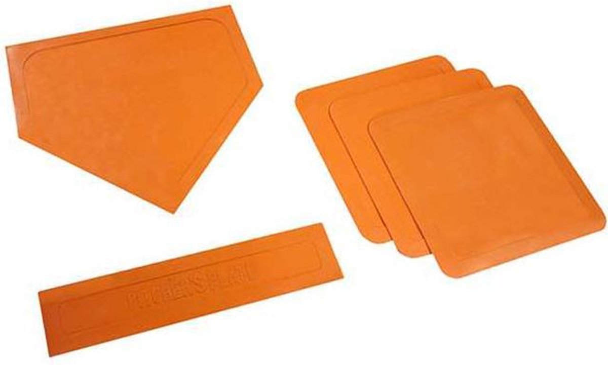 Honkbal Honken | Throw Down Base Set | Oranje