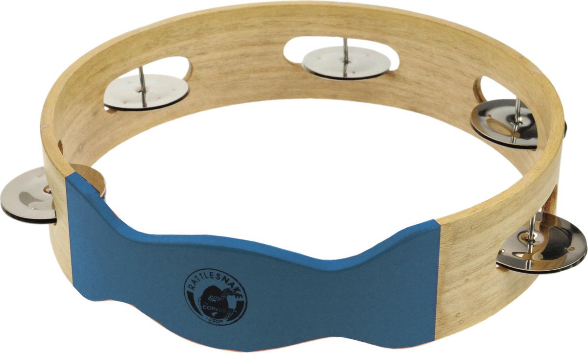 Rattlesnake Tamboerijn Hout Blauw 20