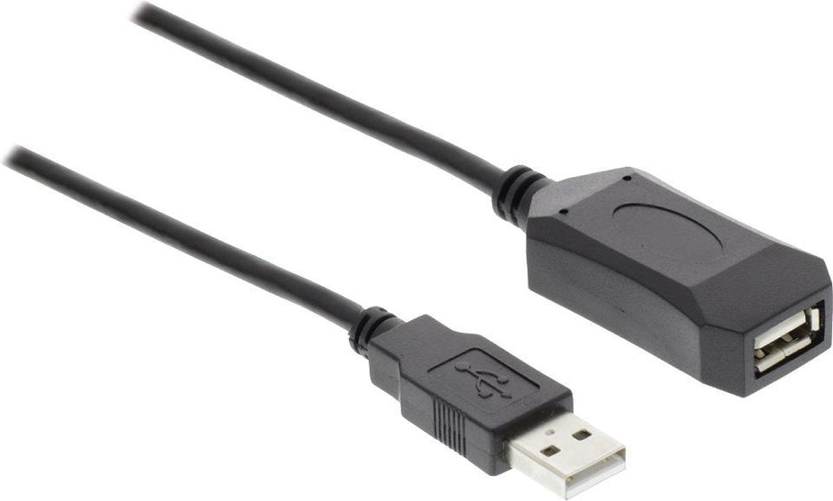 Actieve USB 2.0-Verlengkabel | A Male - A Female | 5