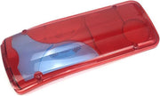 Achterlicht glas (lens) Links Rood/Blauw
