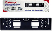 Cartronix RV-410 kentekenplaathouder met camera | 8 LED Nachtzicht