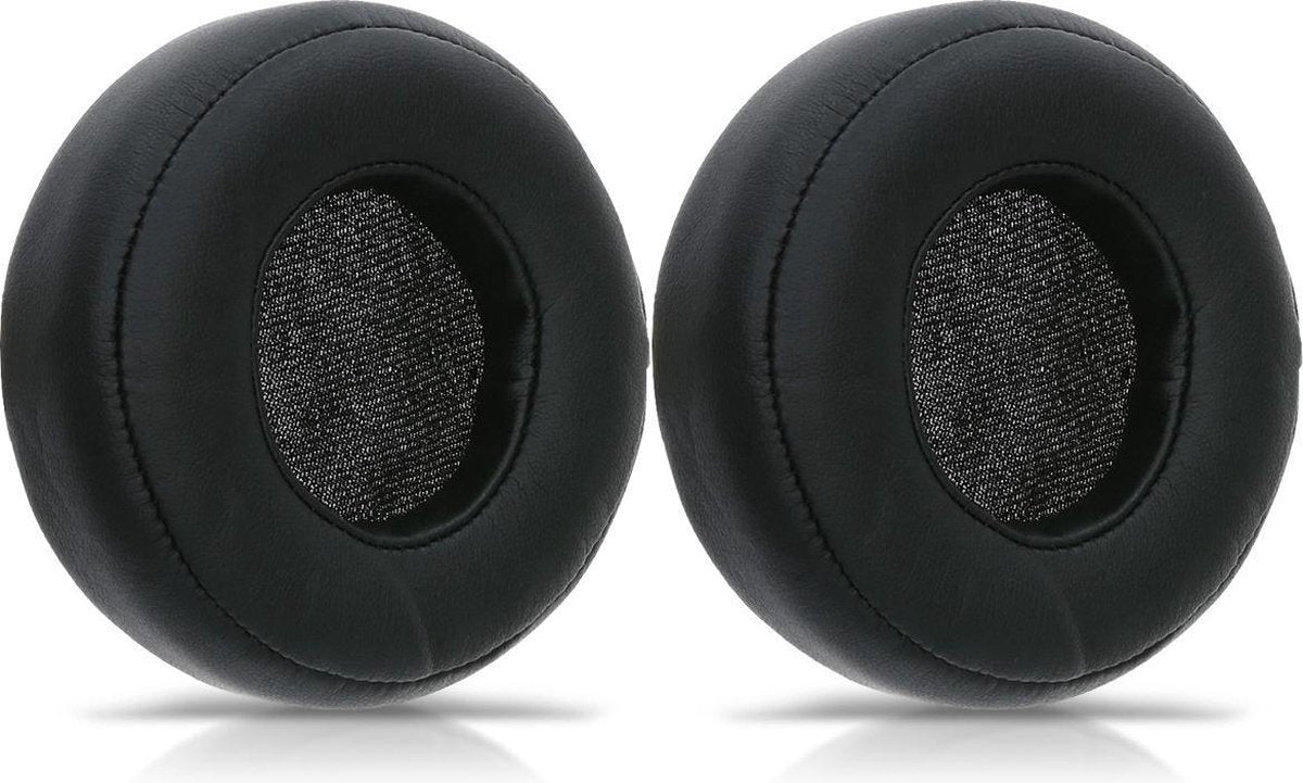kwmobile 2x oorkussens voor Beats Pro koptelefoons - imitatieleer - voor over-ear-koptelefoon - zwart