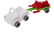 Wader Kids Cars Aanhanger Met Jetski Wit/rood