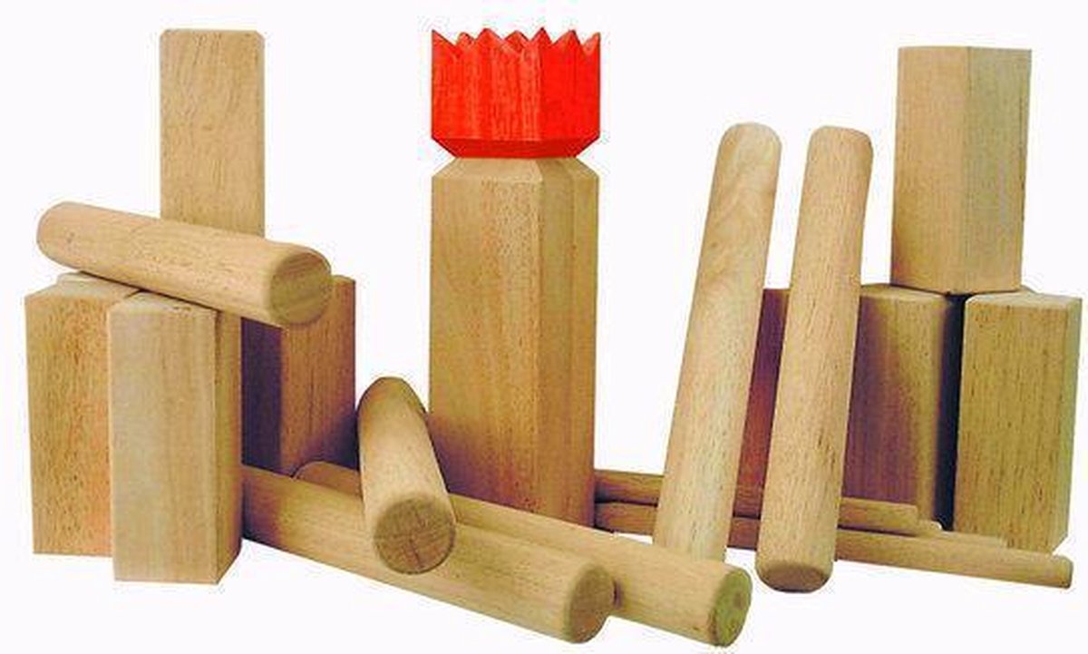 Carromco Kubb Viking - Classic - Hardhout Rubberwood