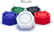 Ravilo® Festival Dop met vakje voor oordopjes Wit | Festivalcap | Universele flessendop