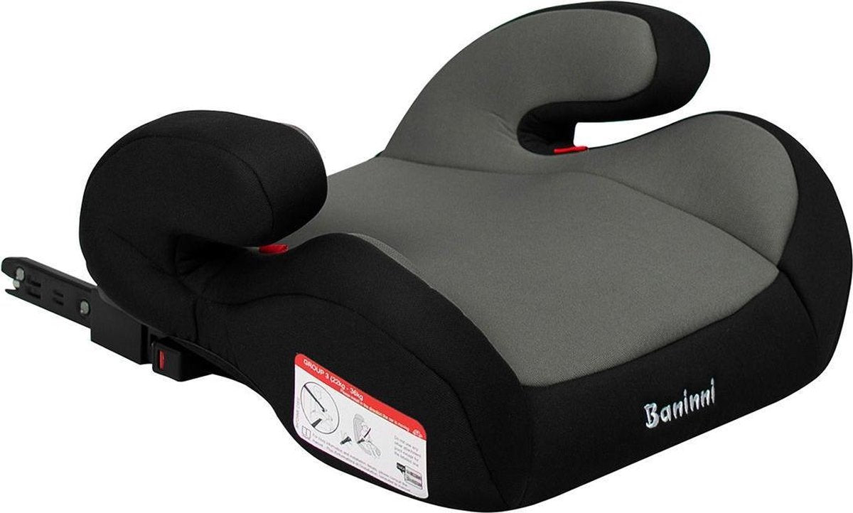 Booster - Zitverhoger Baninni Robu met isoFix Grijs (22-36kg)