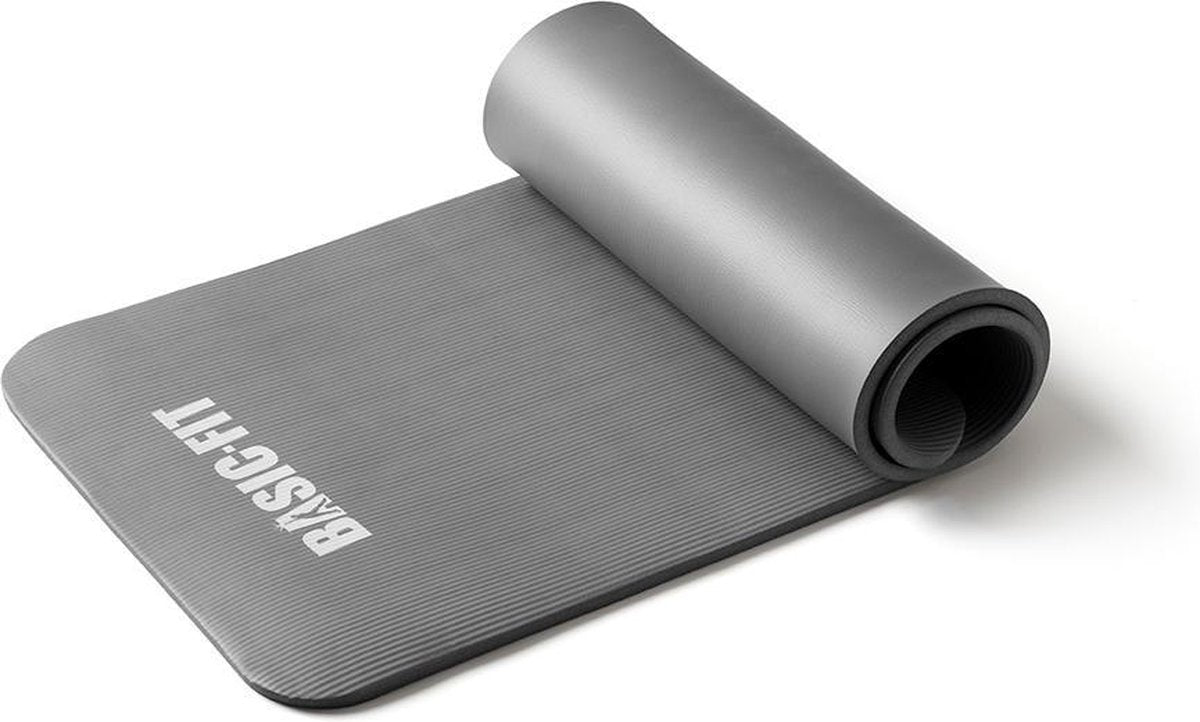 Basic-Fit Fitnessmat - Antislip - 180 x 60 x 1