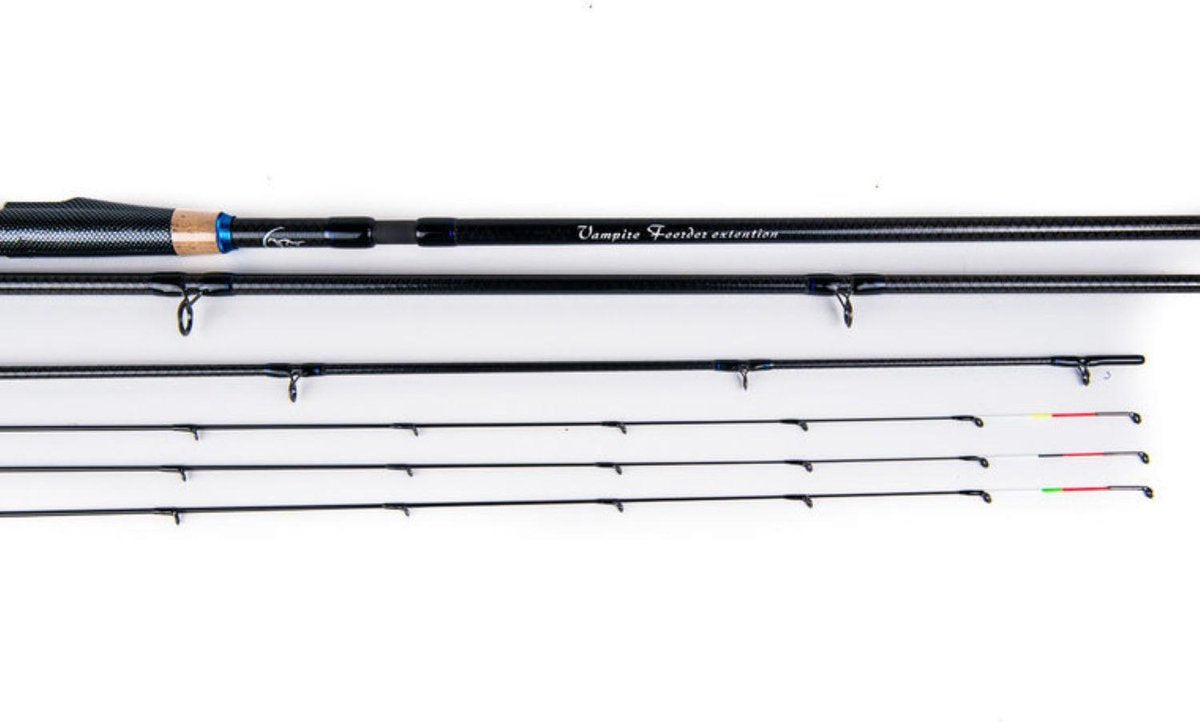 Elite vampire feeder vishengel – carbon – 4m -  Kevlar wikkelingen