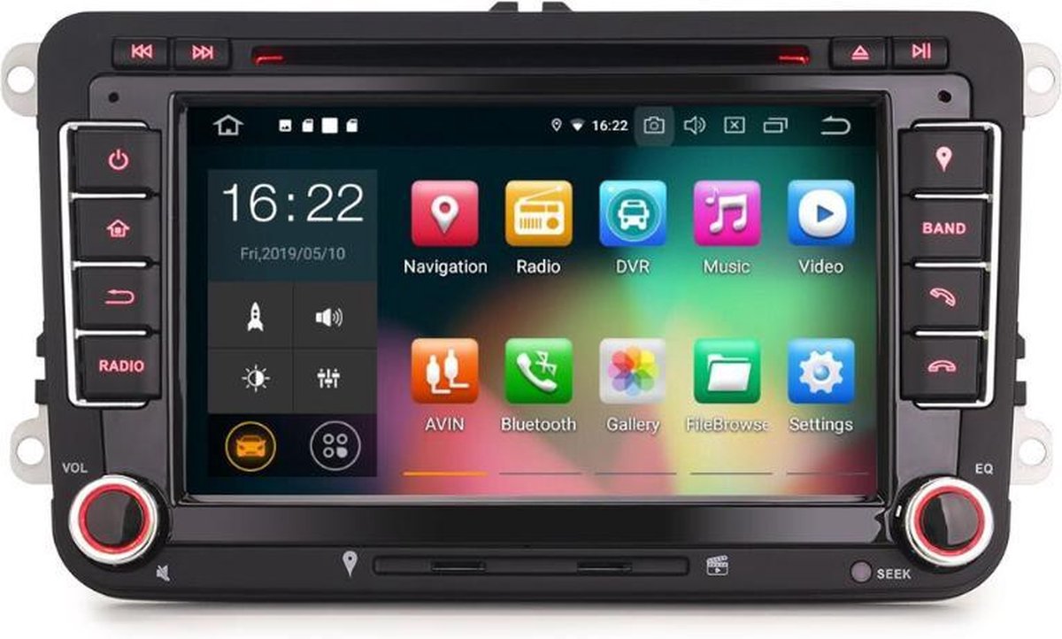 Voltario® 7 "Android 9.0 Autoradio met navigatie