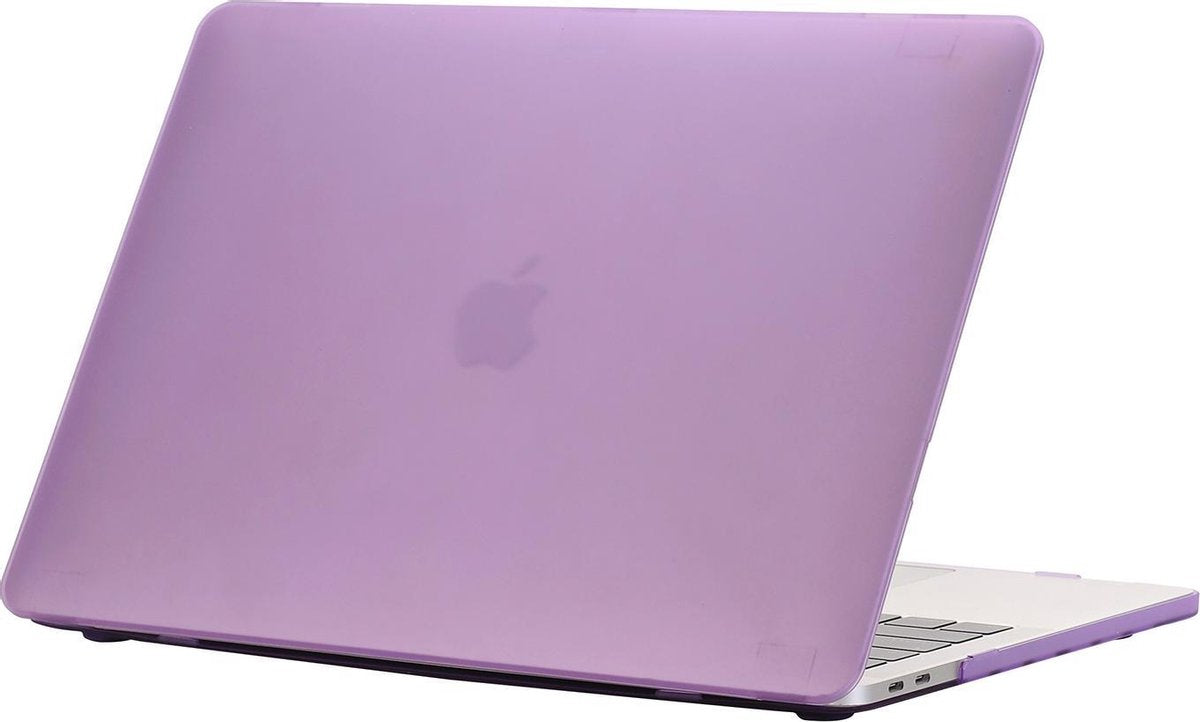 Mobigear Hardshell Case Mat Paars Macbook Pro 13 inch Thunderbolt 3 (USB-C)