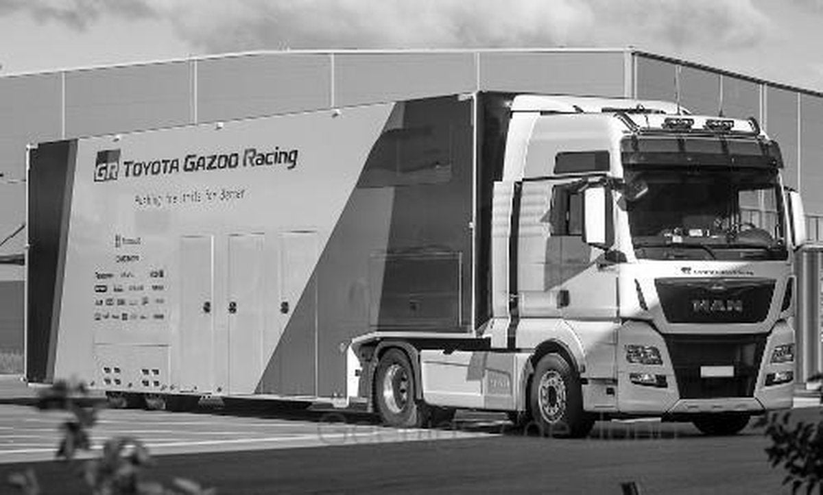 IXO Man TGX XXL D38 WRC TRANSPORT 2019 - TOYOTA GAZOO RACING schaalmodel 1:43