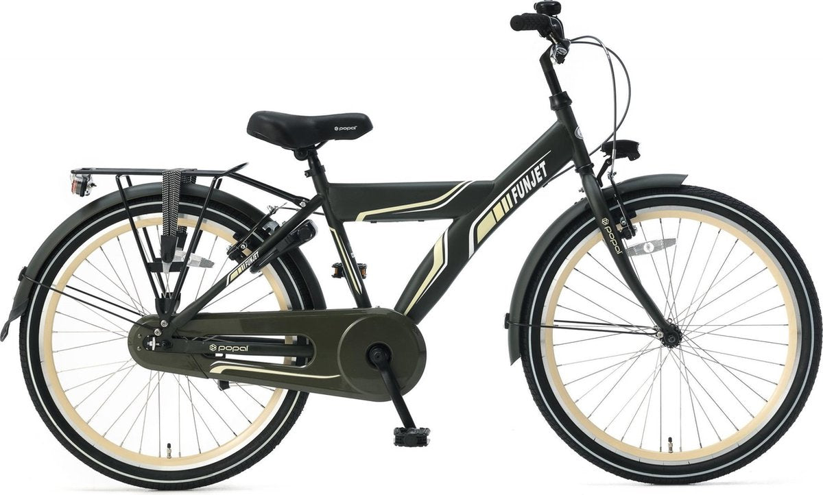 Supersuper Funjet X Kinderfiets - 24 inch - Groen