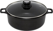de Buyer choc extreme braadpan met glazen deksel 28cm inductie