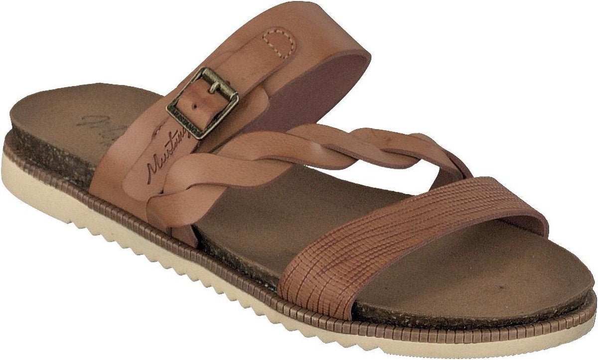 Mustang - Dames schoenen - 1392701 - cognac - maat 41