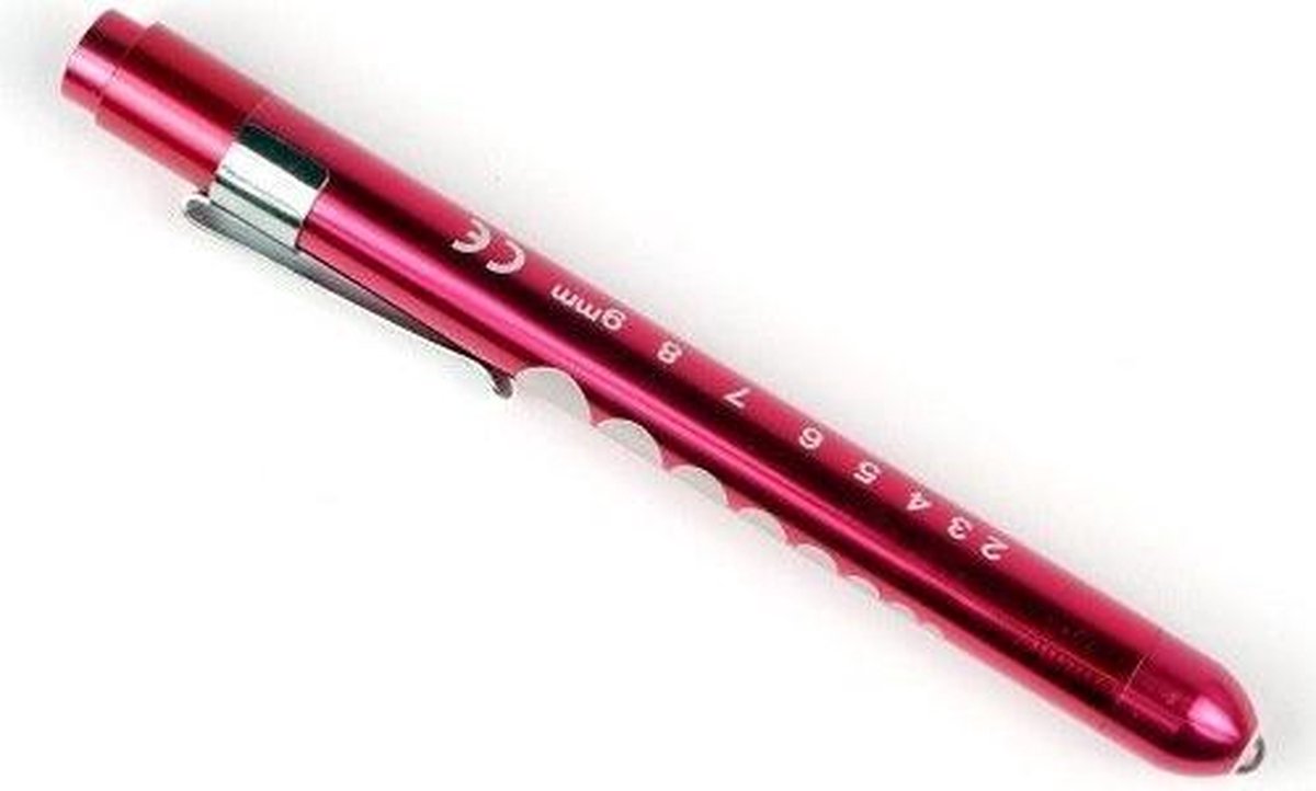 Karl-Hanz SPECIAL LED ooglamp penlight Roodkleurig
