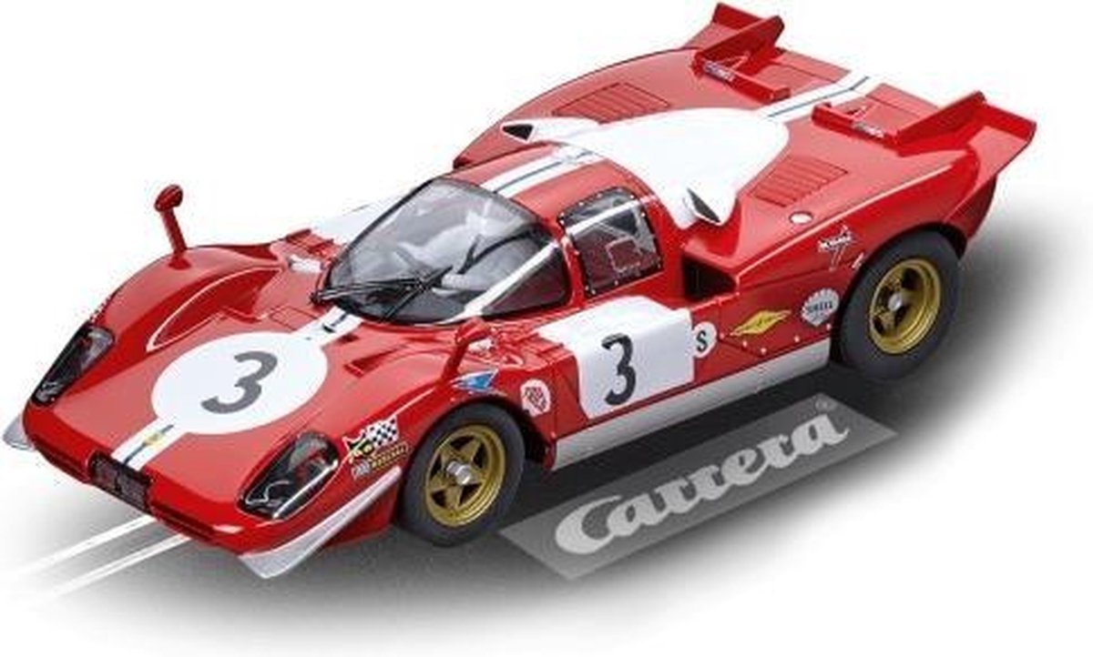 Carrera DIG124 Ferrari 512S Berlinetta Scuderia Filipinetti "No.3"