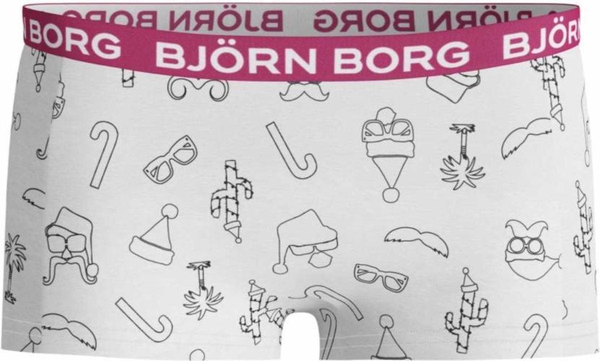 Bjorn Borg Minishorts 1 Pack Outline Maat 122-128