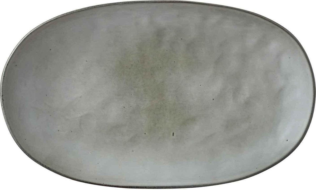 Mica Decorations tabo bord grijs maat in cm: 35