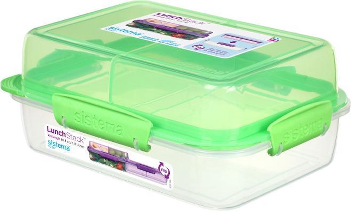 Sistema to go - Lunch Stack rectangle - 1