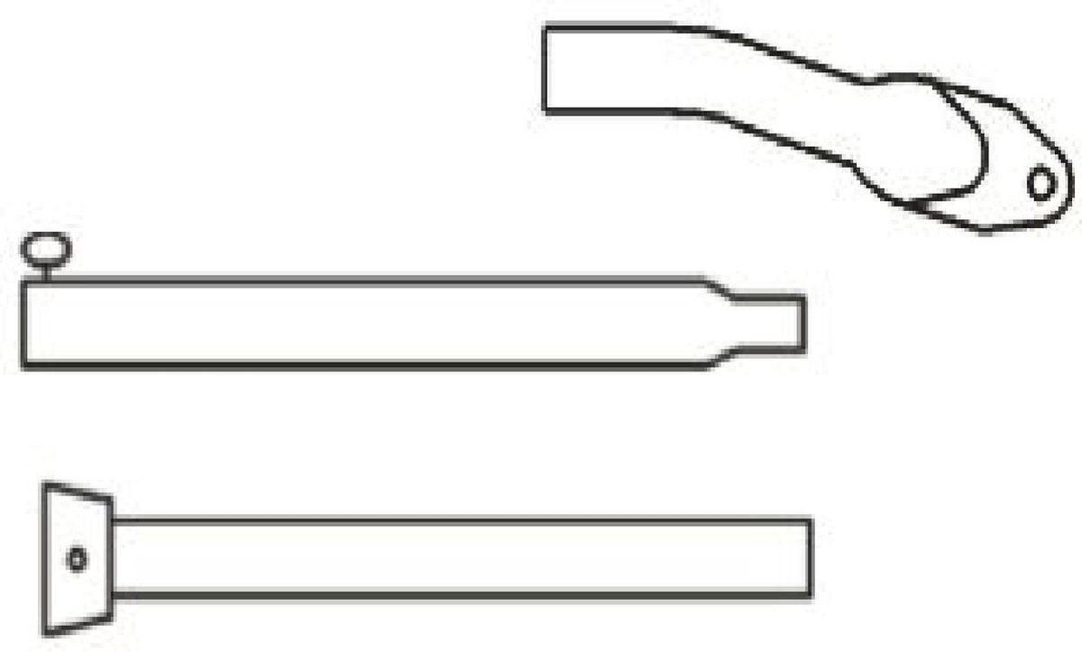Campking Aandrukstrang 25/22mm 170-250cm (N) - 69.772.60