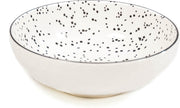 Housevitamin porseleinen kom met stippen - 21 cm - schaal