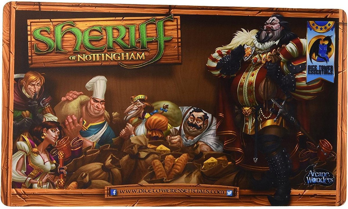 Playmat Sheriff of Nottingham - SPEELMAT - geen basisspel