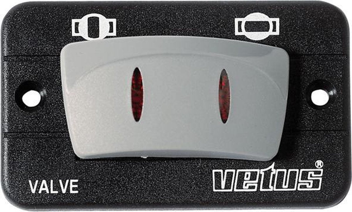 Bedieningspaneel voor Elektr. Afsluiters VETUS MV serie 24 Volt