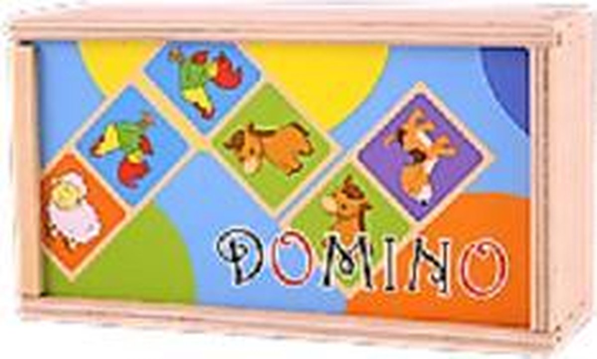 2-Play houten domino spel
