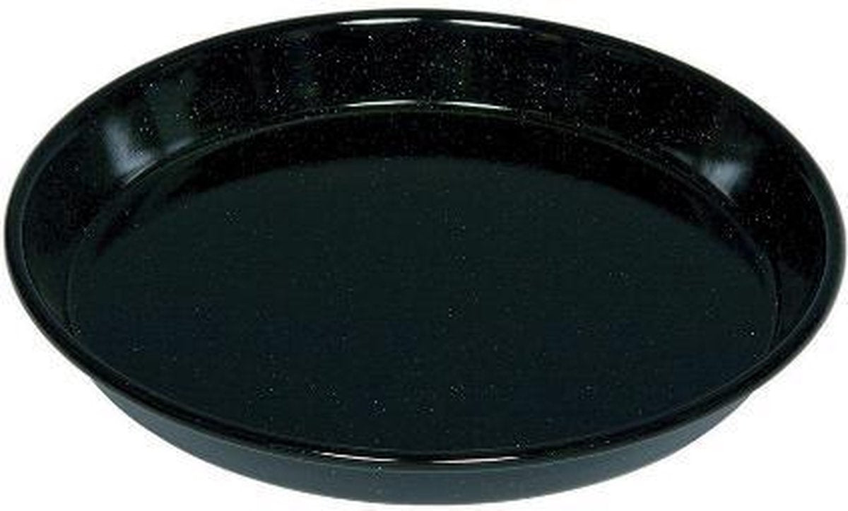 Pizza pan zwart 32 cm
