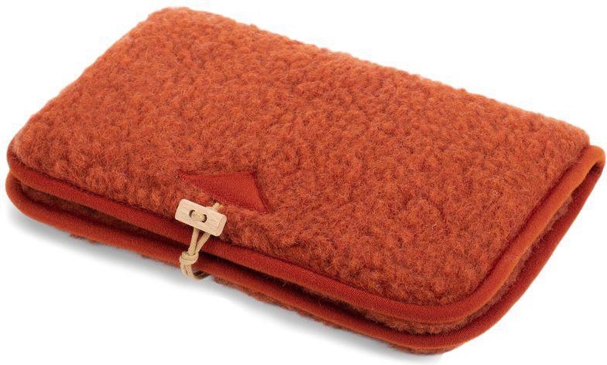 Alwero Luieretui Dipy brique - 100% wol -
