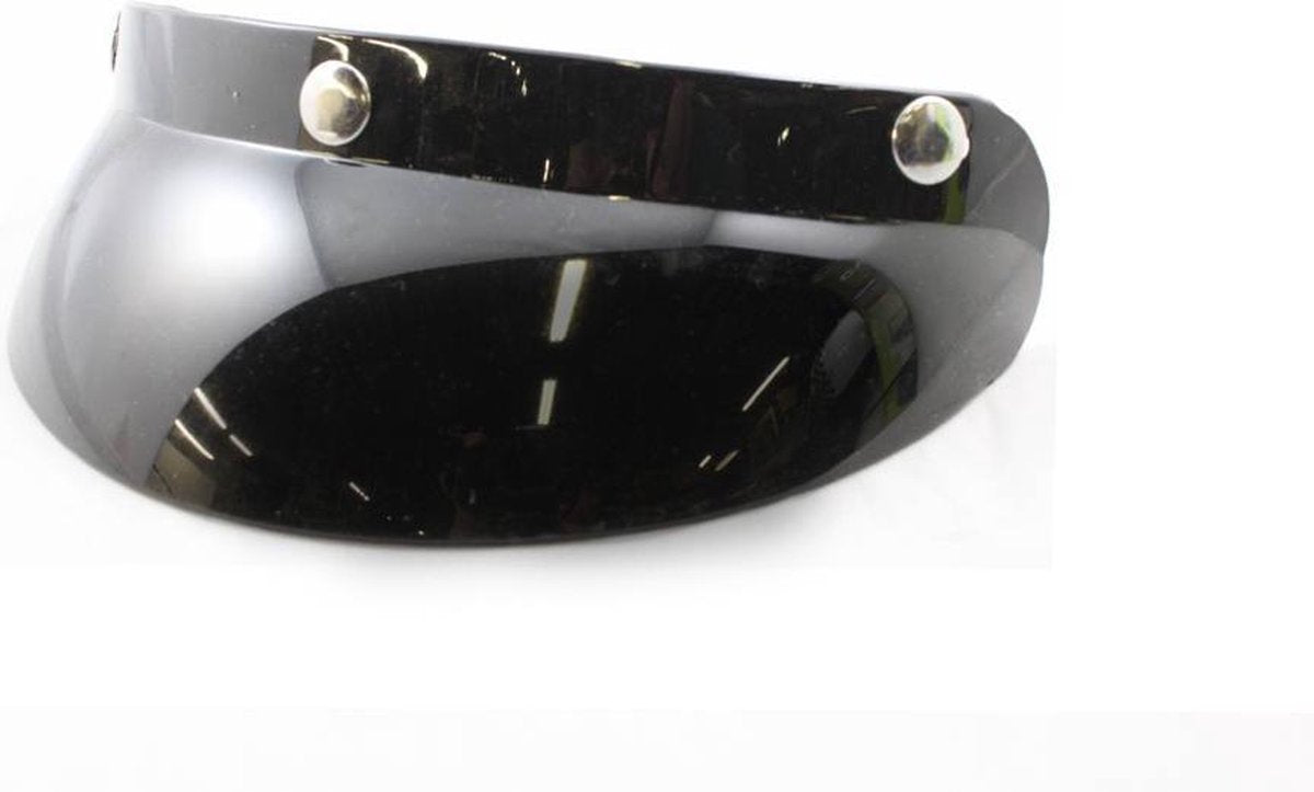 Helm zonneklep glans | Maat XL | Zwart