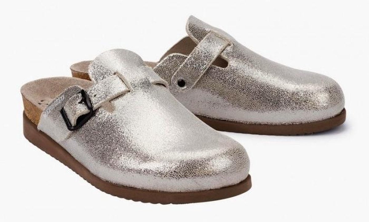 Mephisto Dames Sandalen - Zilver - Maat 36