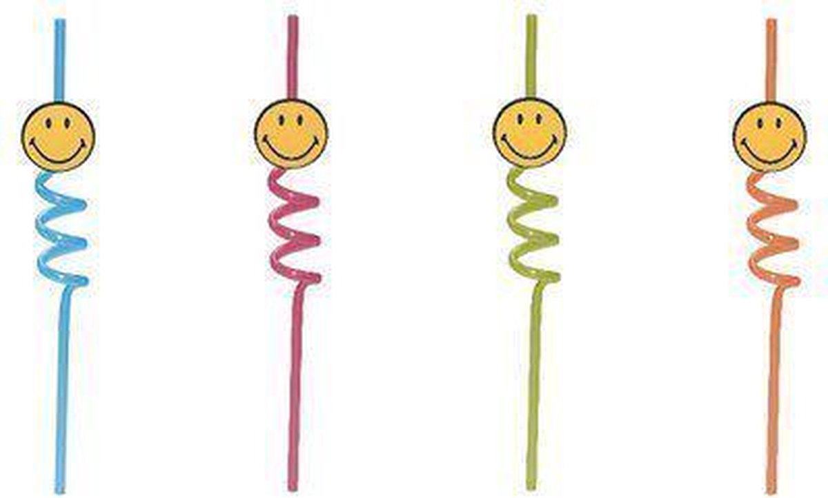 Zak!Designs Dineren Smiley Classic crazy set van 4