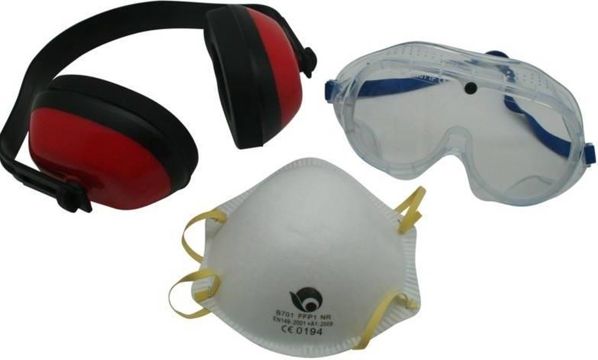 Hofftech Veiligheidsset CE-Keur (3 Delig)