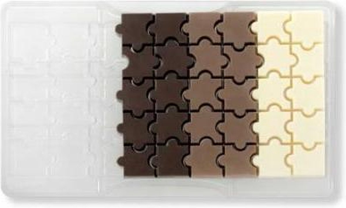 Chocolade mal puzzel - Decora
