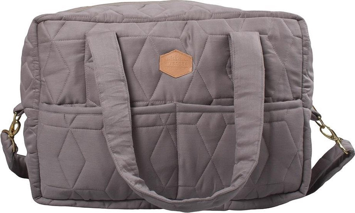 Filibabba Verzorgingstas - Soft Quilt Dark Grey - One Size