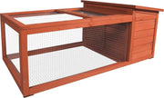 Konijnenhok Atto - Rood - 120 x 65 x 51 cm