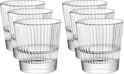 12x Drinkglazen/waterglazen Diva transparant 300 ml - Koffie/thee glazen Diva 300 ml