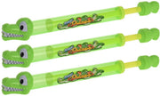 3x Waterpistool/waterpistolen krokodillen waterspuit 51cm