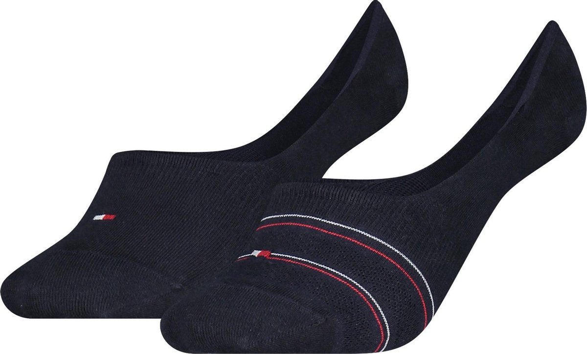 Tommy Hilfiger Footie Sokken Dames 2P - Maat 35-38