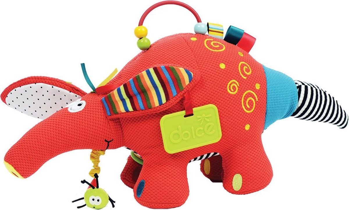Dolce Activiteitsknuffel - One Size - Aardvark