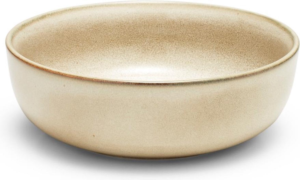 S&P - RELIC - pastabord 18cm - naturel - (set/4) - Porselein