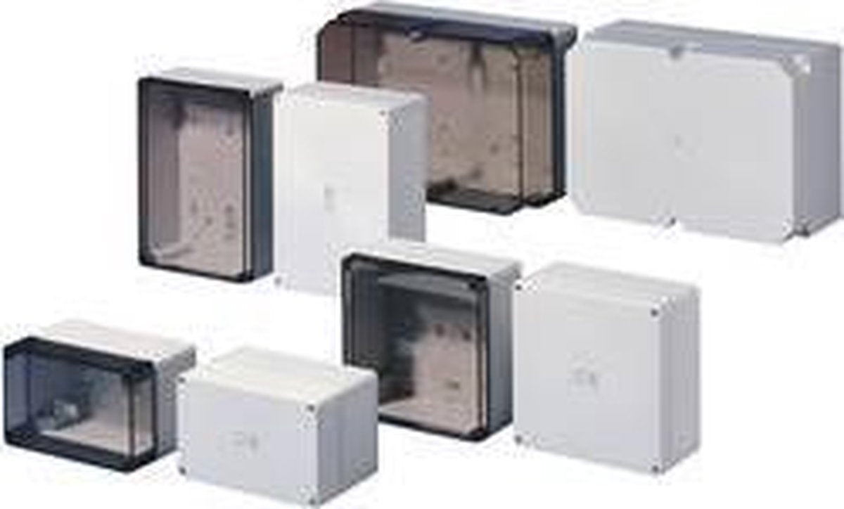 Rittal PK 9517.100 Installatiebehuizing 182 x 180 x 90 Polycarbonaat Grijs-wit (RAL 7035) 1 stuk(s)