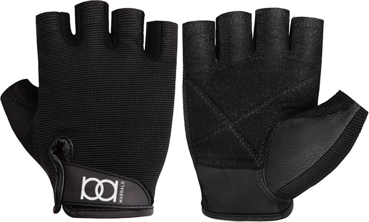 Marrald Sporthandschoenen Allround L - Dames en Heren - Crossfit Fitness Wielren Fitnesshandschoenen Vrouwen Sport Fit Bescherming Pols Handschoenen