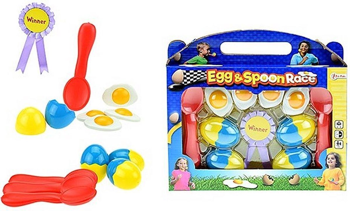 Toi-Toys Egg and Spoon Race Estafettespel