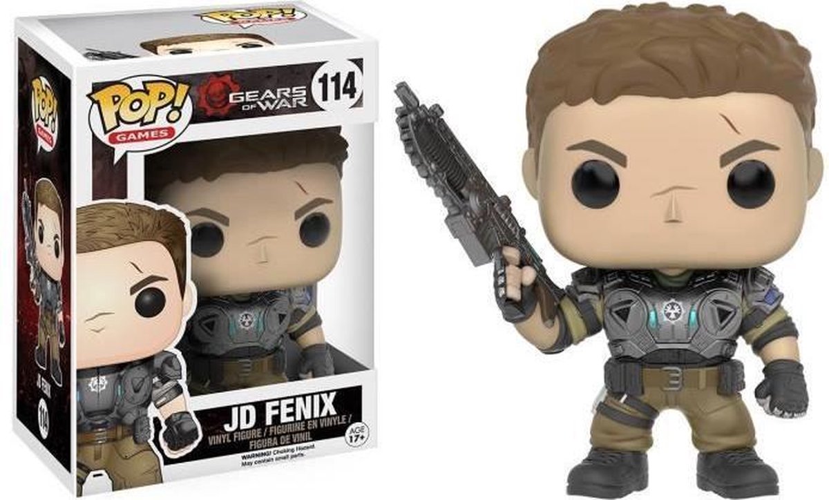 Funko - Games #114 - JD Fenix (Gears of War) Pop!