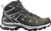 Salomon X Ultra 3 Mid GTX W Wandelschoenen Dames - Olive Night/Zwart - Maat 42
