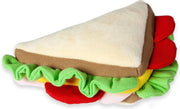 Dog toy plush sandwich
