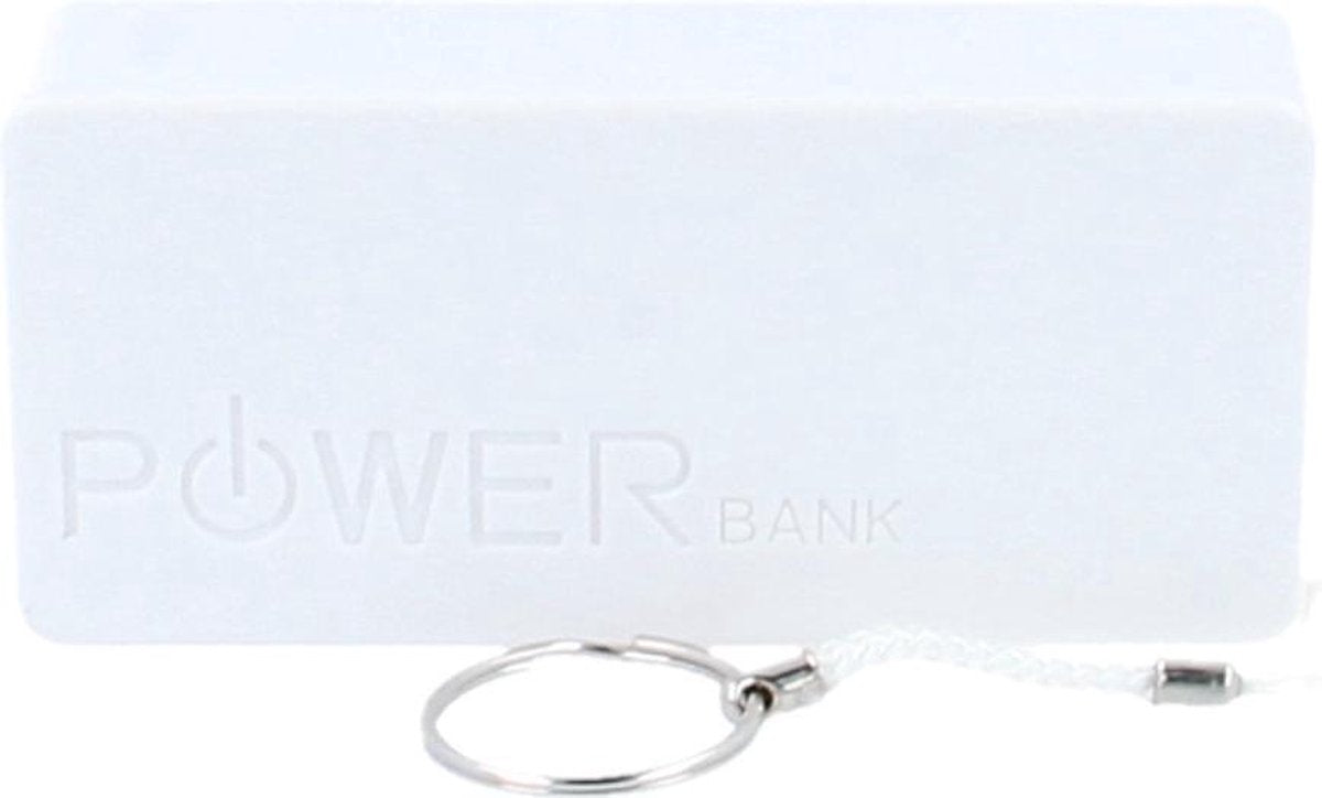 Universele Power Bank Externe Batterij Oplader Charger - 5600 mAh - Wit/ White